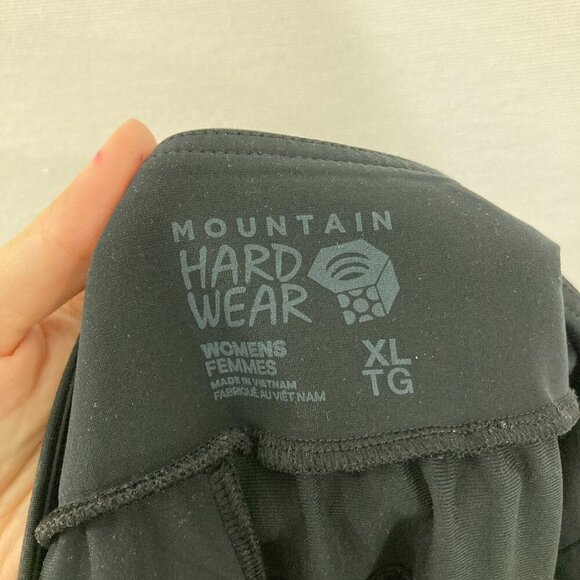 Mountain Hardware size XL Navy Stretch Pull-on Casual Cropped Joggers Comfy - Picture 2 of 11